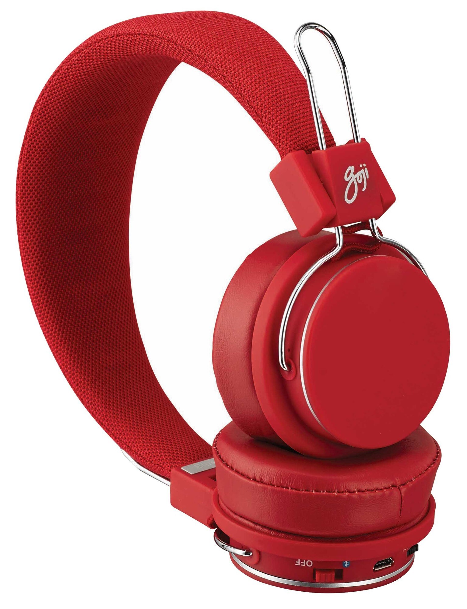 Goji on-ear hovedtelefoner - rød - Hovedtelefoner - Elgiganten