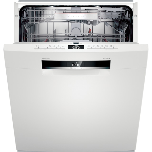 Bosch Serie 6 opvaskemaskine SMU6ZDW76S (hvid)