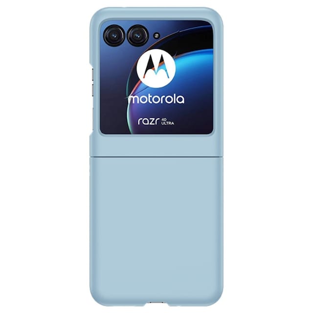 SKALO Motorola Razr 40 Ultra 5G Ultratynd Skin-touch Fold Cover - Turkis