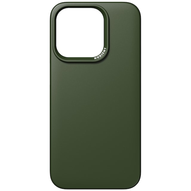 Nudient Thin iPhone 15 Pro etui (grøn)