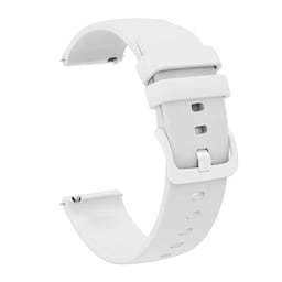 SKALO Silikonearmbånd til Samsung Watch 5 44mm - Hvid