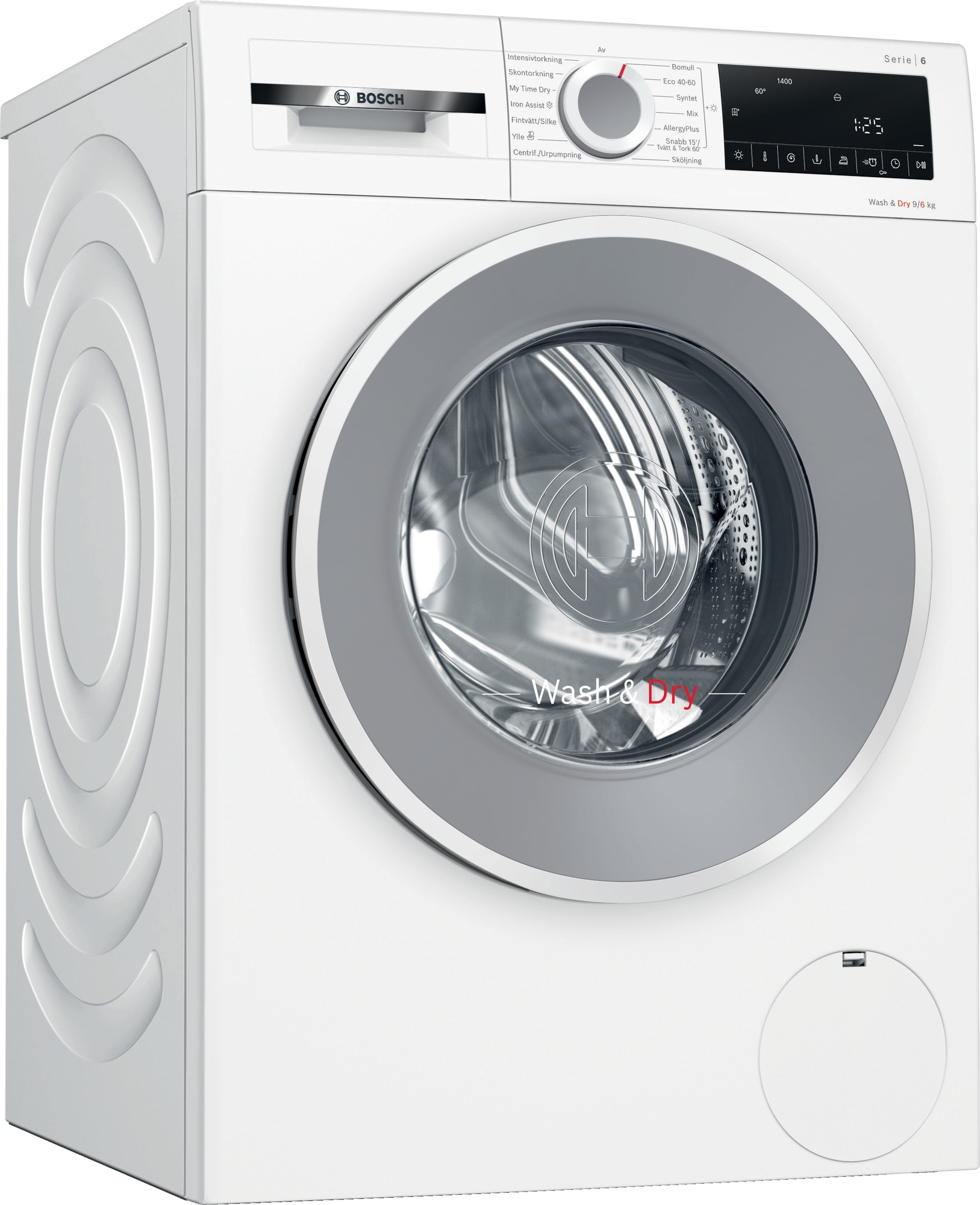 Bosch Vaskemaskine/tørretumbler WNA144L9SN TÆNK TESTVINDER | Elgiganten