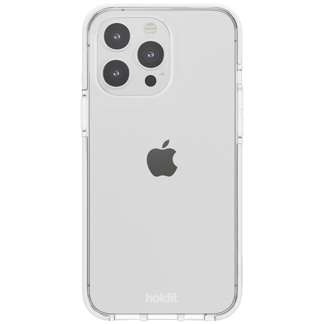 Holdit Seethru iPhone 15 Pro Max-etui (hvid)
