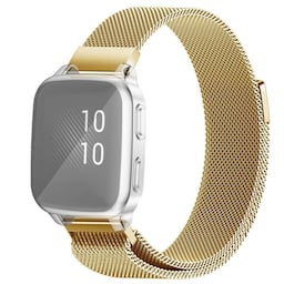 SKALO Milanese Loop til Garmin Venu Sq/Sq Music - Guld