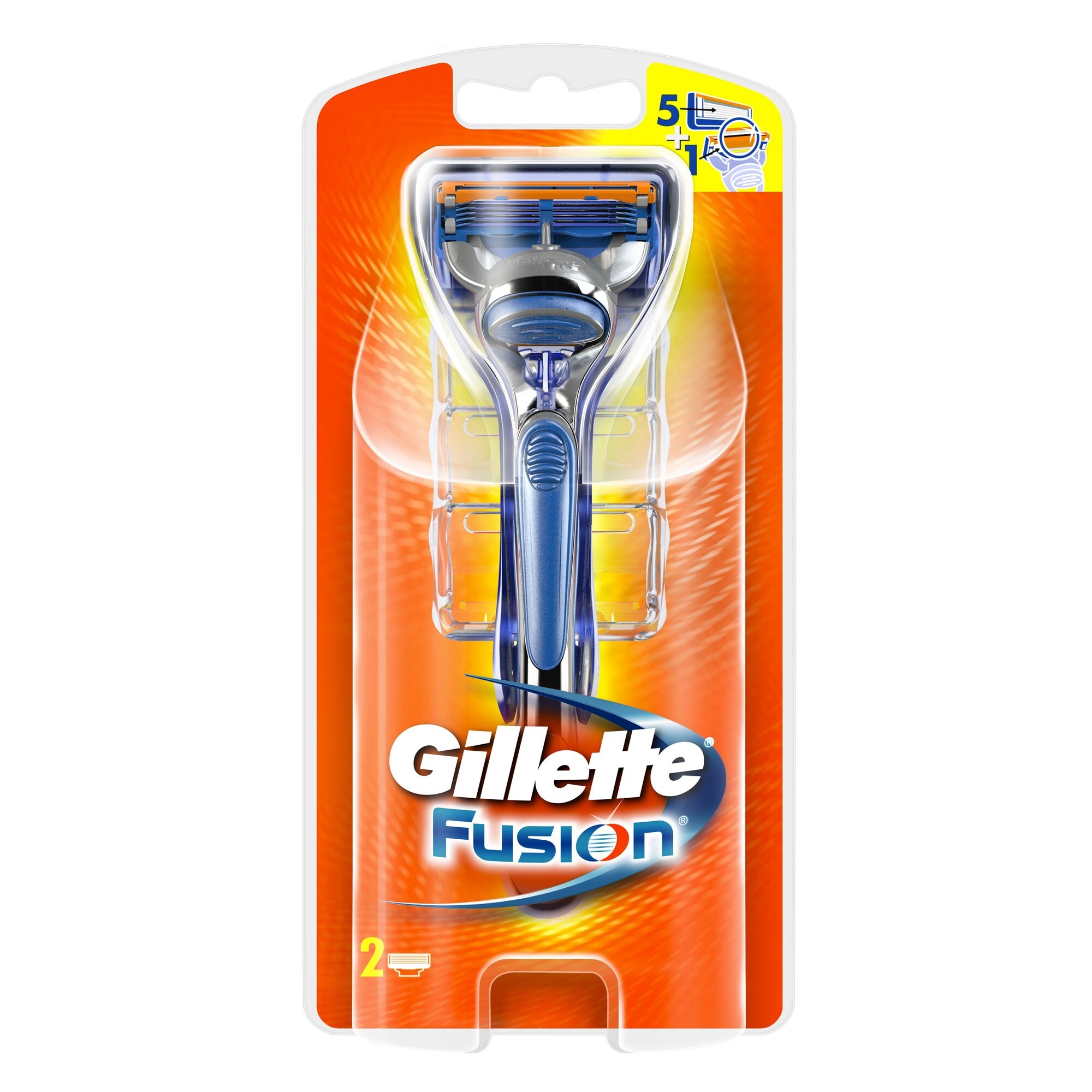 Gillette Fusion skraber + barberblade 851263 Elgiganten