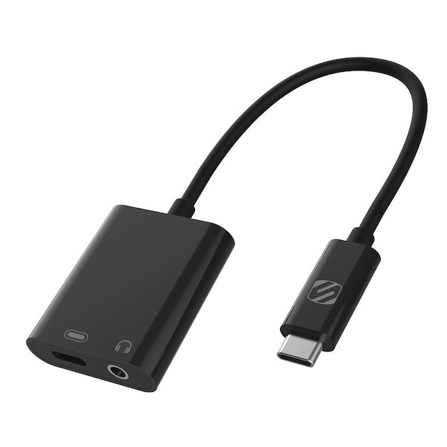 Strikeline adapter USB-C til hovedtelefon ect.