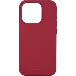 Onsala iPhone 15 Pro silikoneetui (rød)