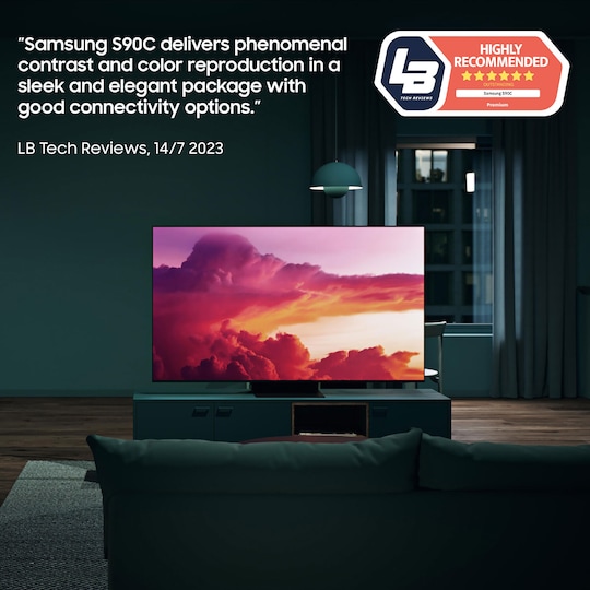 Samsung 77” S90C 4K OLED Smart TV (2023)