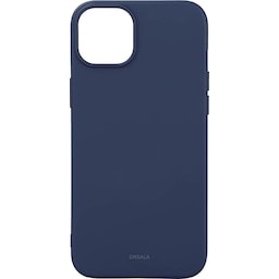 Onsala iPhone 15 Plus silikoneetui (blå)