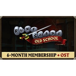 Old School RuneScape 6-Month Membership + OST - PC Windows,Mac OSX