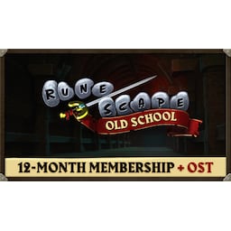Old School RuneScape 12-Month Membership + OST - PC Windows,Mac OSX