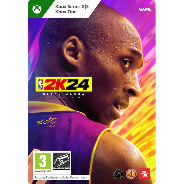 NBA 2K24 Black Mamba Edition - XBOX One,Xbox Series X,Xbox Series S