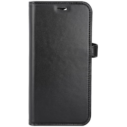 Buffalo iPhone 15 Pro 2in1 Leather MagSeries pungetui (sort)