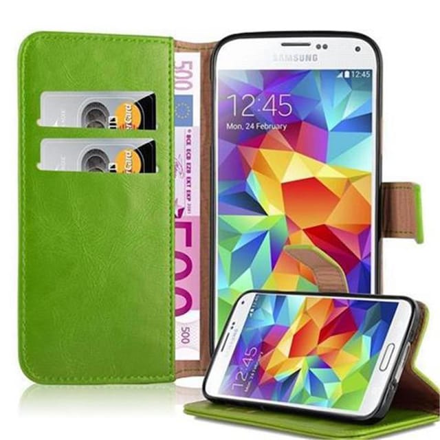 Cover Samsung Galaxy S5 / S5 NEO Etui Case (Grøn)