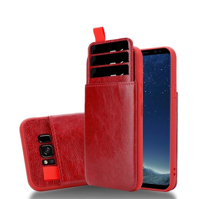 Samsung Galaxy S8 PLUS Etui Case Cover (Rød)