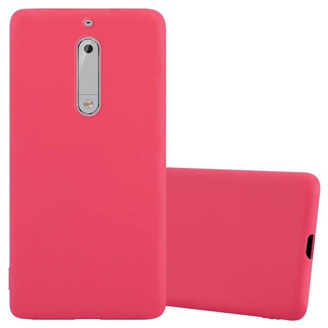 Cover Nokia 5 2017 Etui Case (Rød)