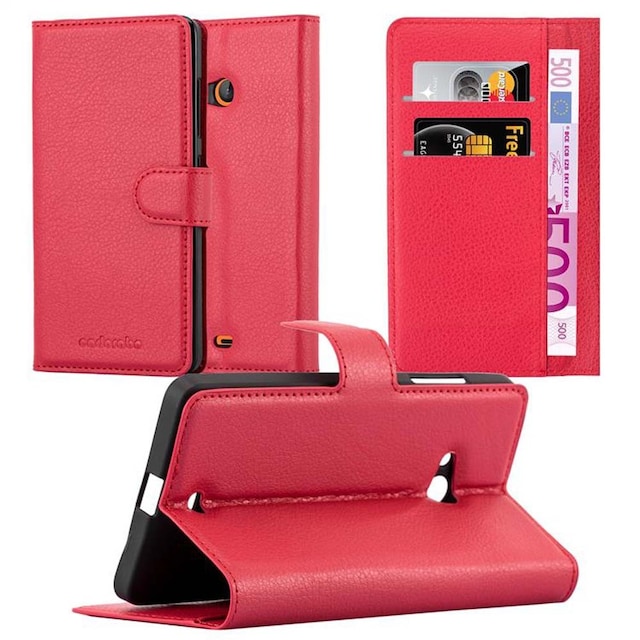 Nokia Lumia 540 Pungetui Cover Case (Rød)