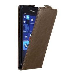 Nokia Lumia 950 Pungetui Flip Cover (Brun)
