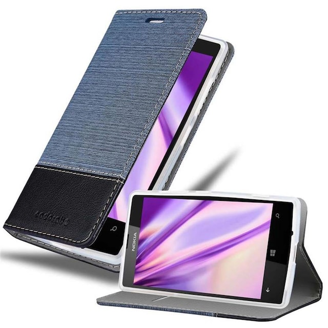 Nokia Lumia 520 / 521 Pungetui Cover Case (Blå)