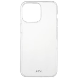 Onsala iPhone 15 Pro Max etui (gennemsigtig)