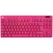 Logitech G PRO TKL Tactile trådløst gamingtastatur (pink)