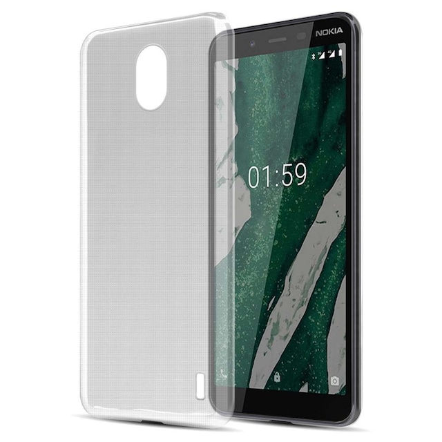 Nokia 1 PLUS Cover TPU Etui (Hvid)