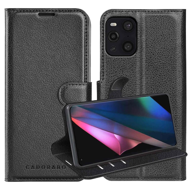 Oppo FIND X3 PRO Pungetui Cover Case (Sort)