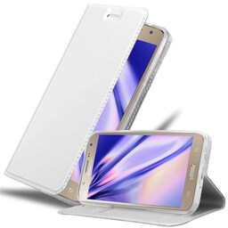 Cover Samsung Galaxy J7 2015 Etui Case (Sølv)