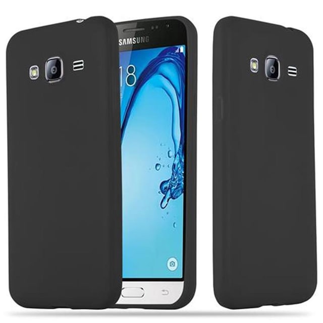 Cover Samsung Galaxy J3 2015 Etui Case (Sort)