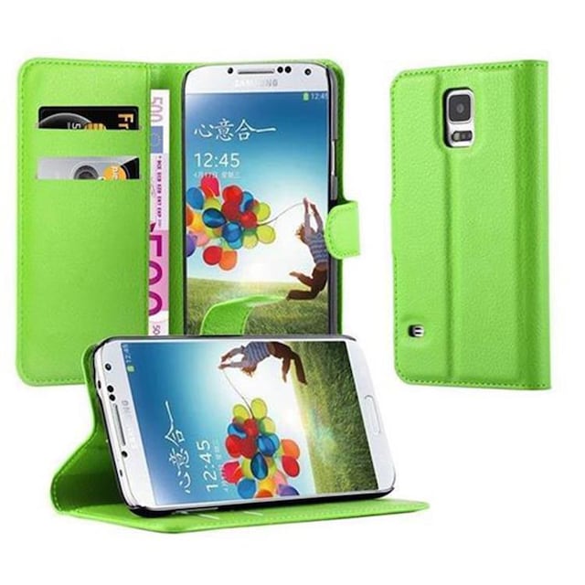 Samsung Galaxy S5 / S5 NEO Pungetui Cover Case (Grøn)