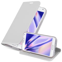Cover Samsung Galaxy S5 / S5 NEO Etui Case (Sølv)