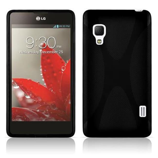 LG L5 II (2. SIM) Etui Case Cover (Sort)
