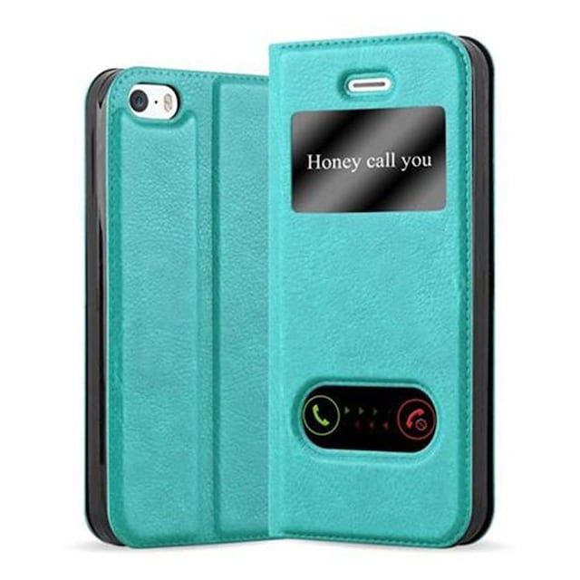 Pungetui iPhone 5 / 5S / SE 2016 Cover Case (Turkis)