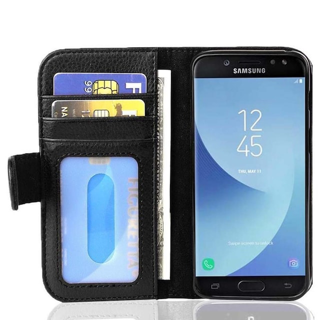 Samsung Galaxy J5 2017 Pungetui Cover (Sort)