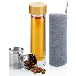 Termoflaske 450 ml Teflaske med infusionsfilter