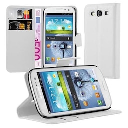 Samsung Galaxy S3 / S3 NEO Pungetui Cover Case (Hvid)