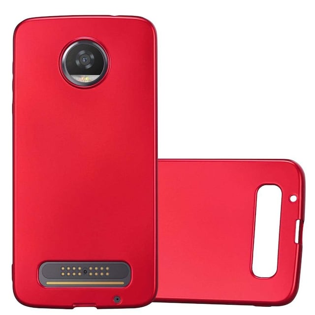 Motorola MOTO Z2 Cover Etui Case (Rød)