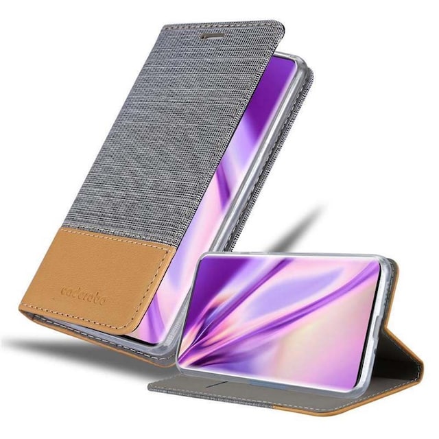 OnePlus 7T PRO Pungetui Cover Case (Grå)