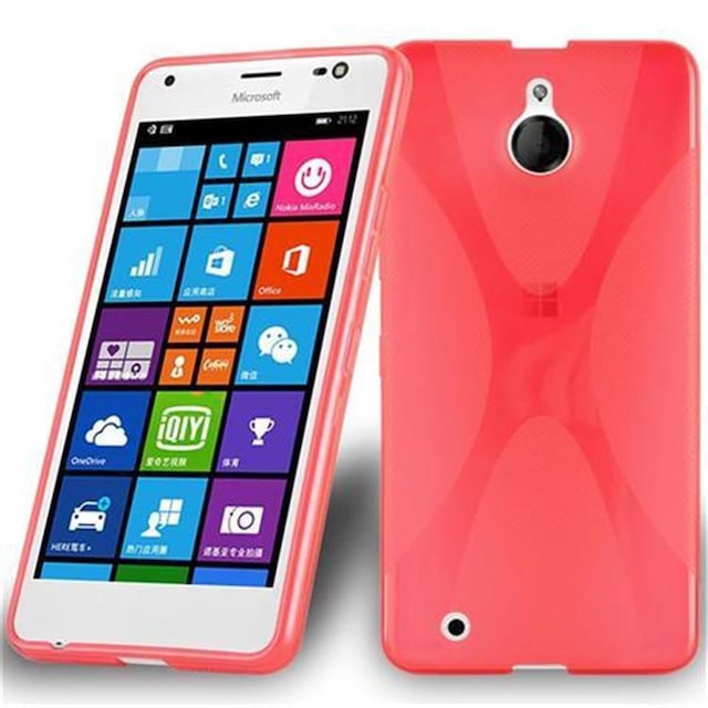 Nokia Lumia 850 Etui Case Cover (Rød)