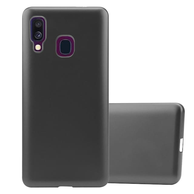 Samsung Galaxy A40 Cover Etui Case (Grå)