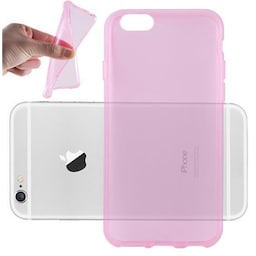 iPhone 6 / 6S Cover TPU Etui (Lyserød)