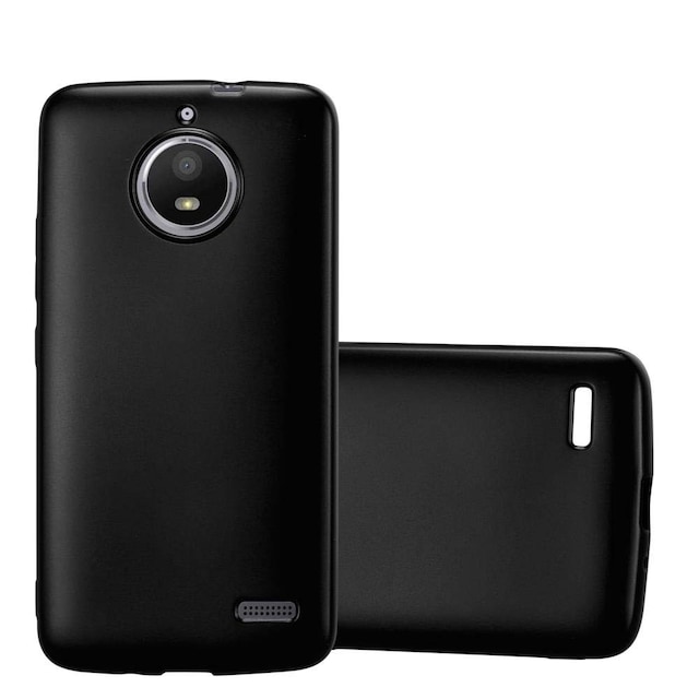 Motorola MOTO E4 Cover Etui Case (Sort)