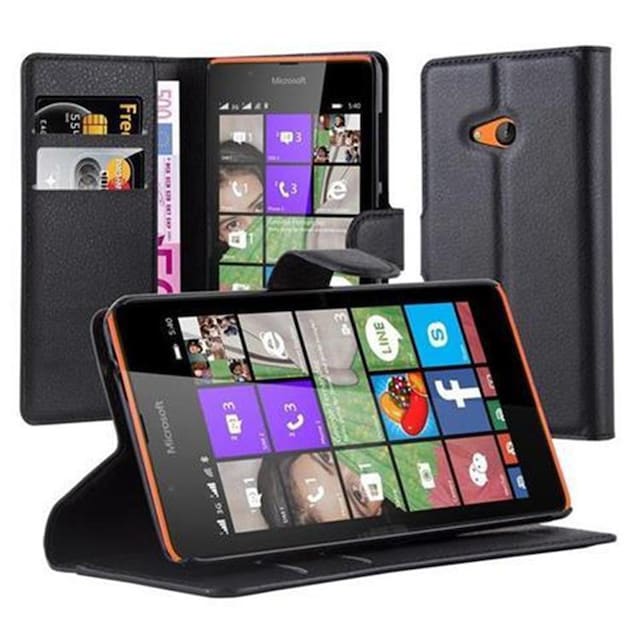 Nokia Lumia 540 Pungetui Cover Case (Sort)