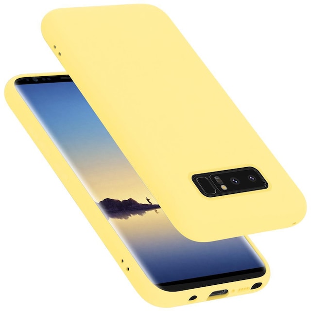 Samsung Galaxy NOTE 8 Cover Etui Case (Gul)