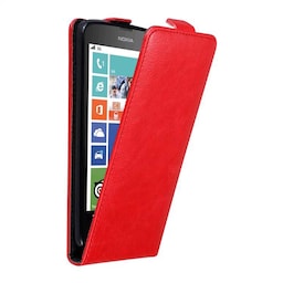Nokia Lumia 630 / 635 Pungetui Flip Cover (Rød)
