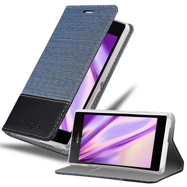 Sony Xperia M2 / M2 AQUA Pungetui Cover Case (Blå)