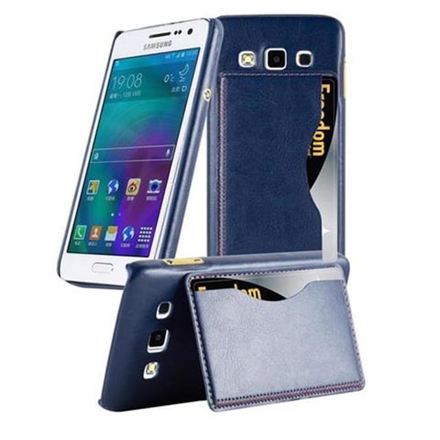 Samsung Galaxy A3 2015 Etui Case Cover (Blå)