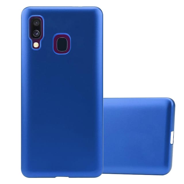 Samsung Galaxy A40 Cover Etui Case (Blå)