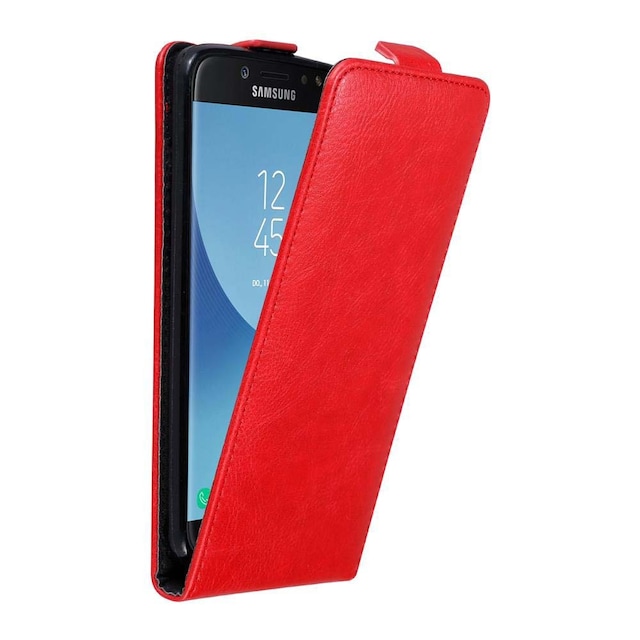 Samsung Galaxy J7 2017 Pungetui Flip Cover (Rød)