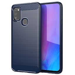 Samsung Galaxy M51 Cover TPU Etui (Blå)